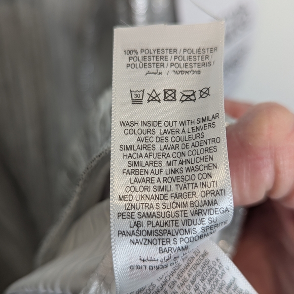 Never Fully Dressed Women's Silver Plisse Midi Dress XXL NWT Maximalist Chic - Picture 12 of 16